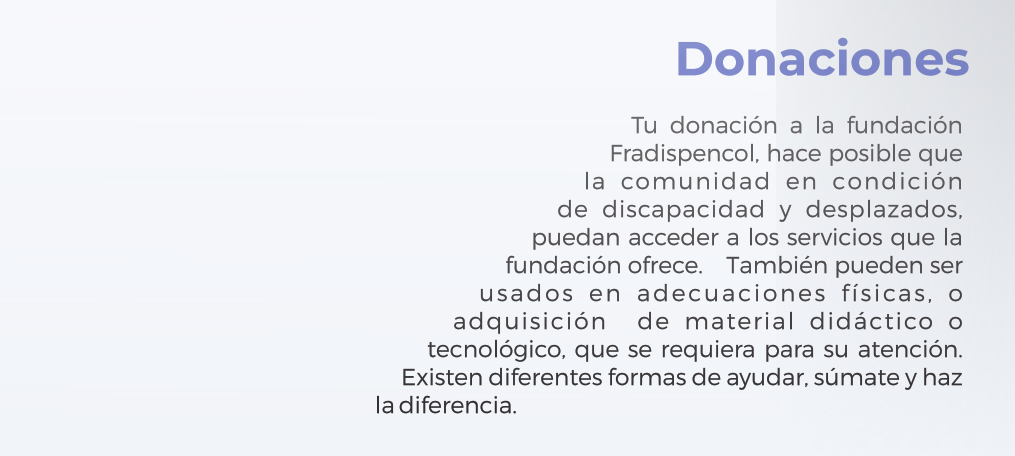 donaciones
